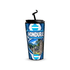 Honduras 480ml tumbler with reusable straw