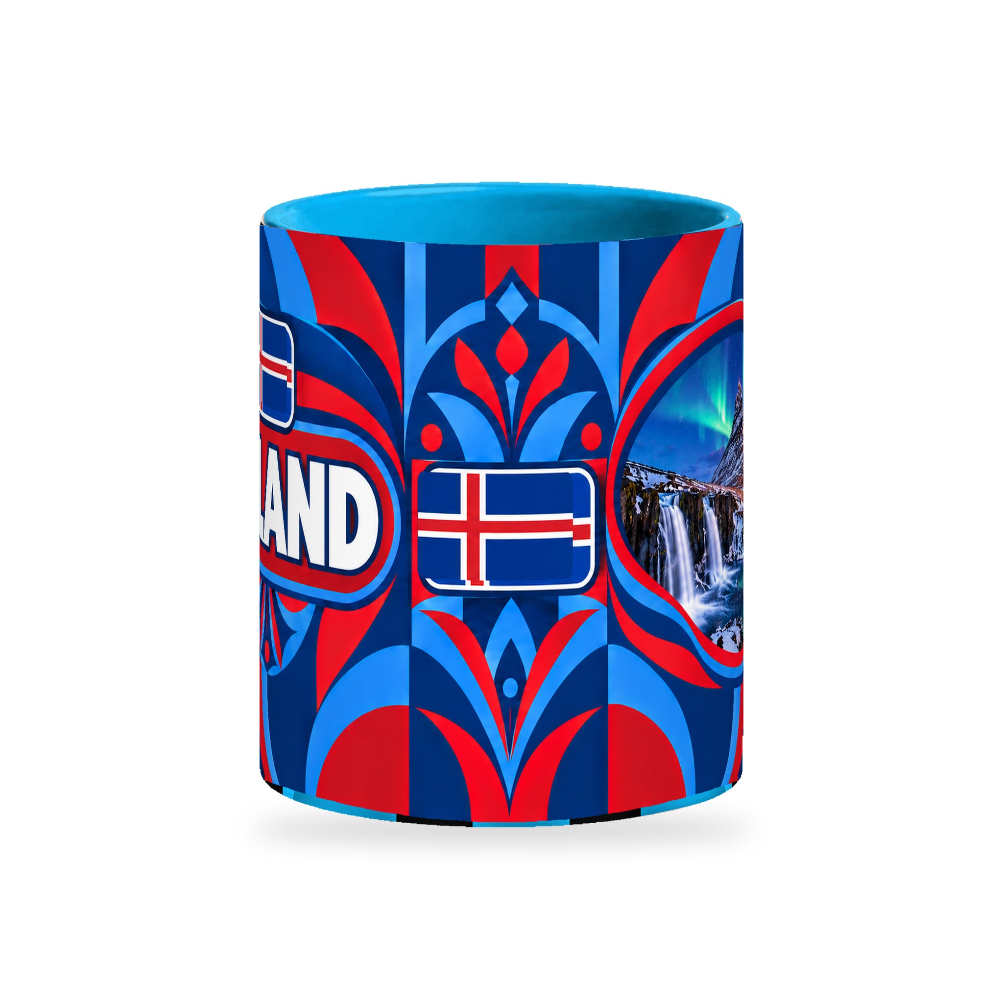 Iceland Mug – 320ml — centre view on white with a soft shadow