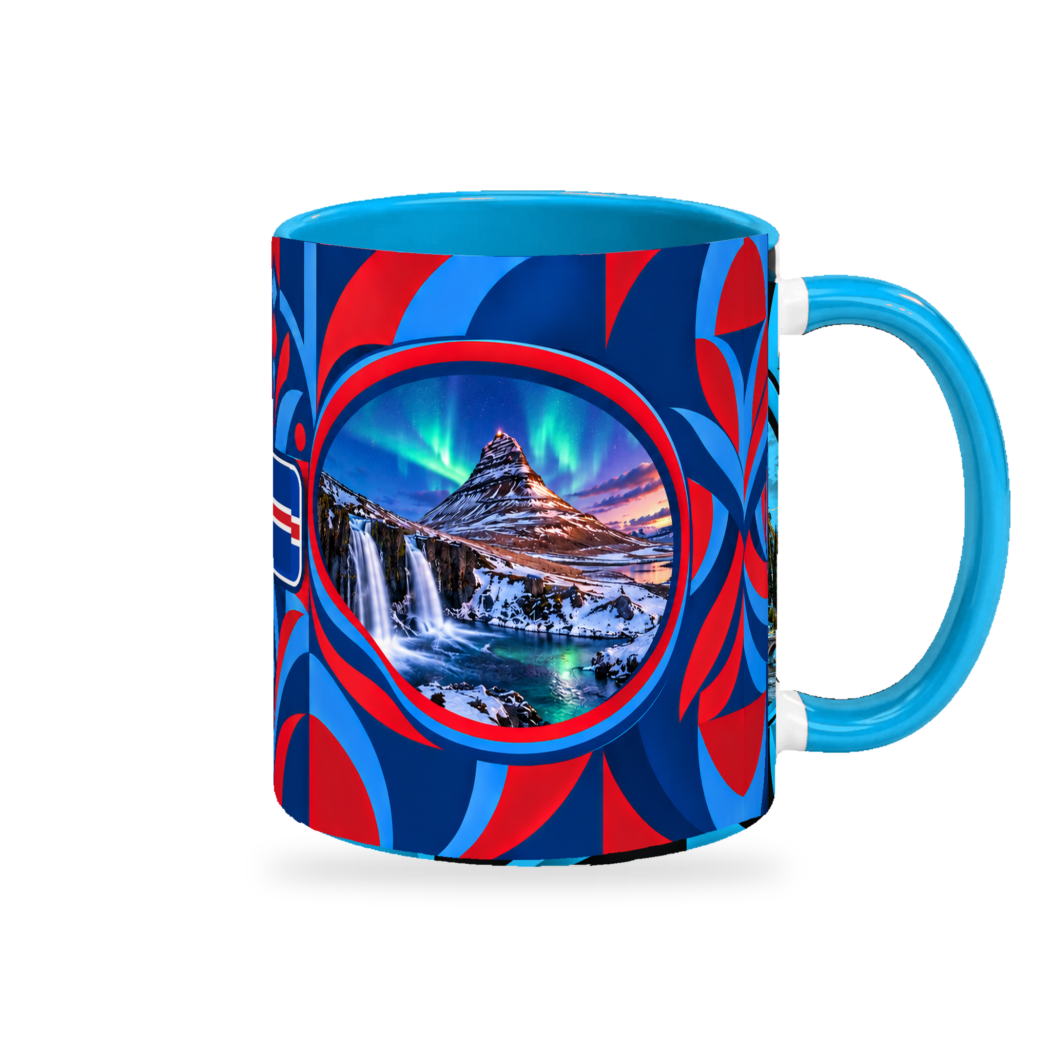 Iceland Mug – 320ml — right-handle view on white with a soft shadow