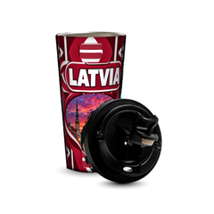 Latvia 480ml tumbler with removable leak-proof lid