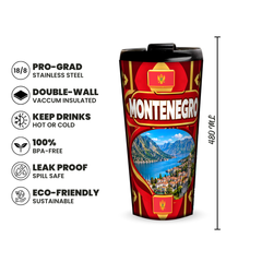 Montenegro 480ml insulated tumbler features and size