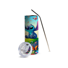 Stitch 600ml Tumbler with Straw