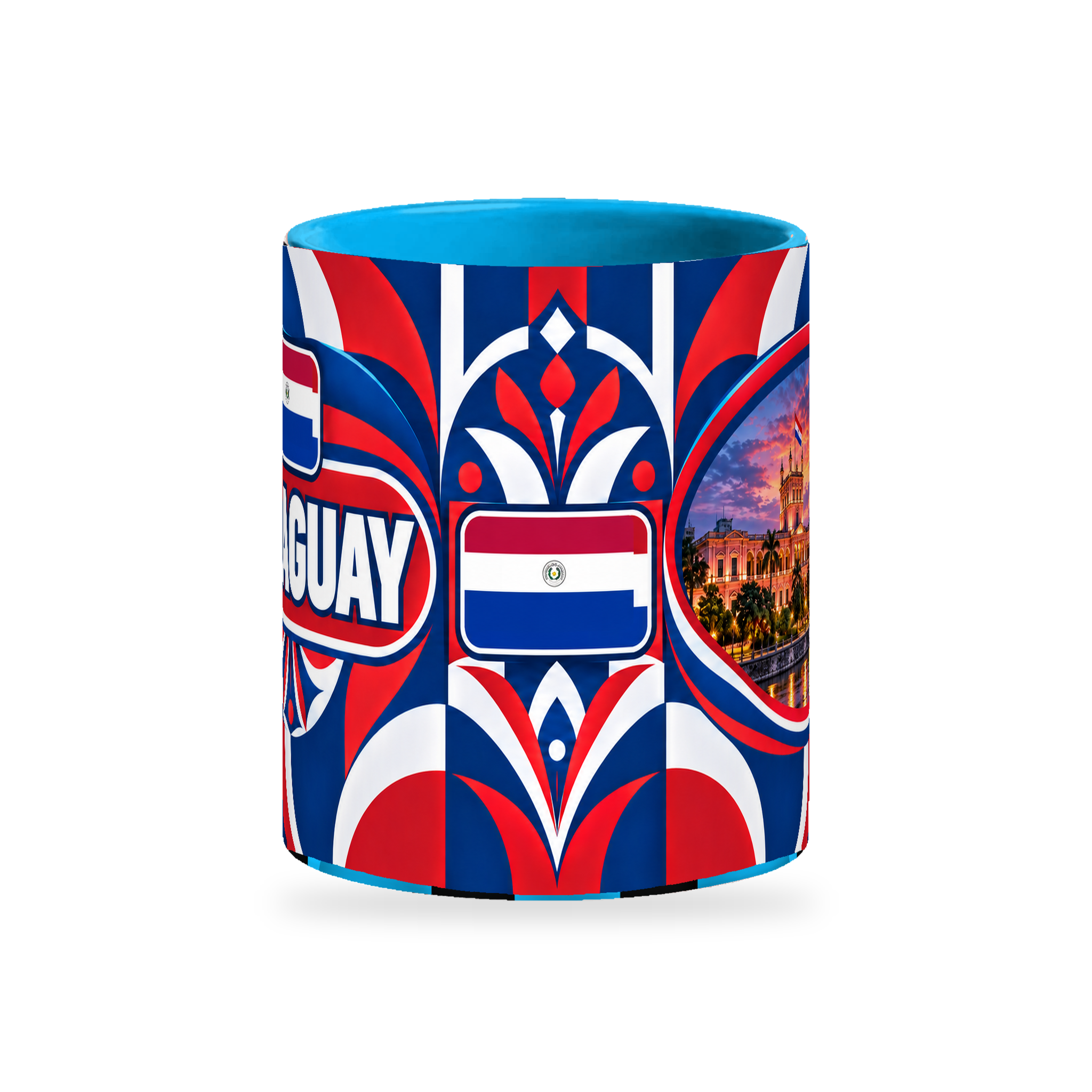 Paraguay Mug – 320ml — centre view on white with a soft shadow