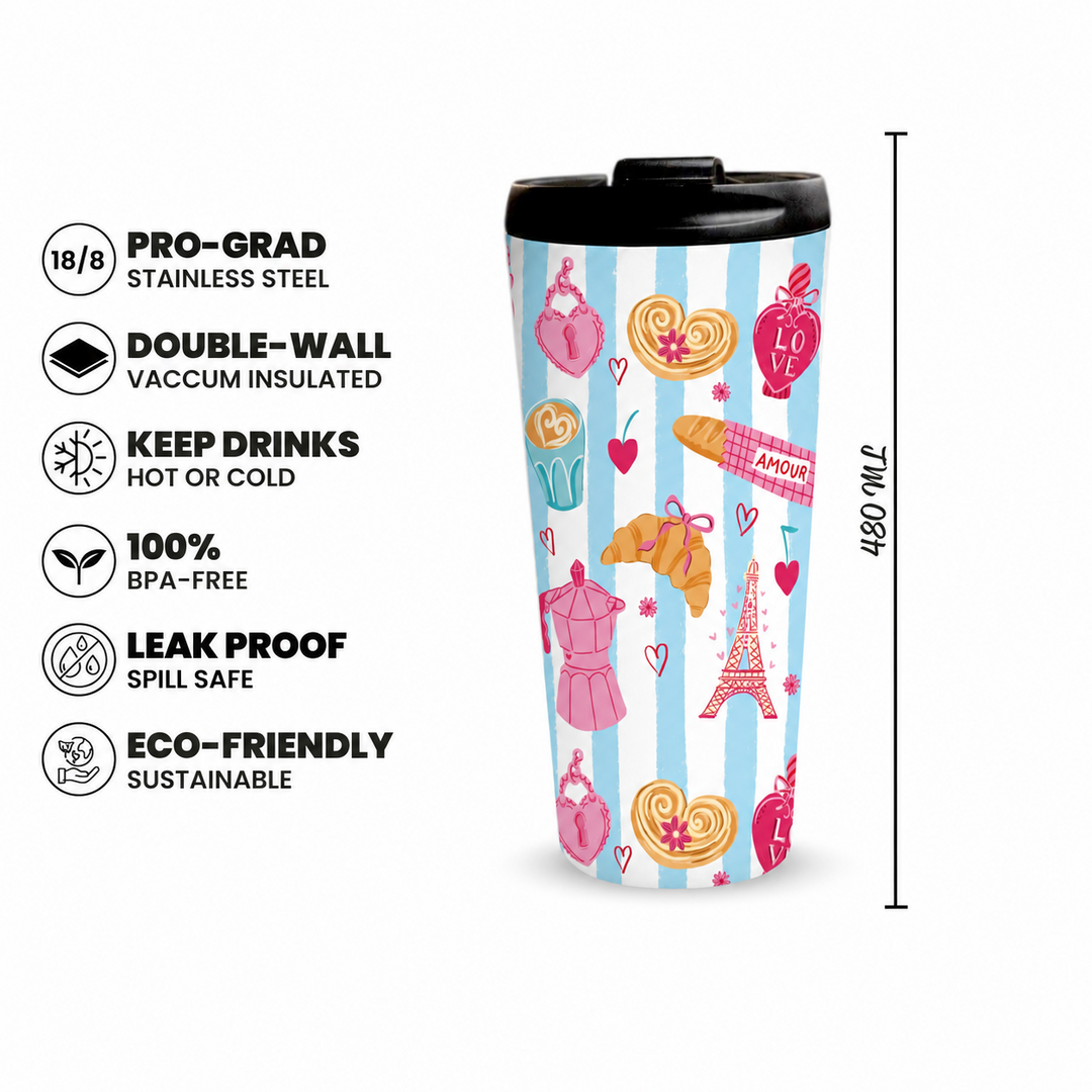 Paris 480ml Tumbler with 480ml capacity and product features