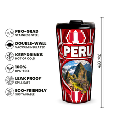 Peru 480ml insulated tumbler features and size