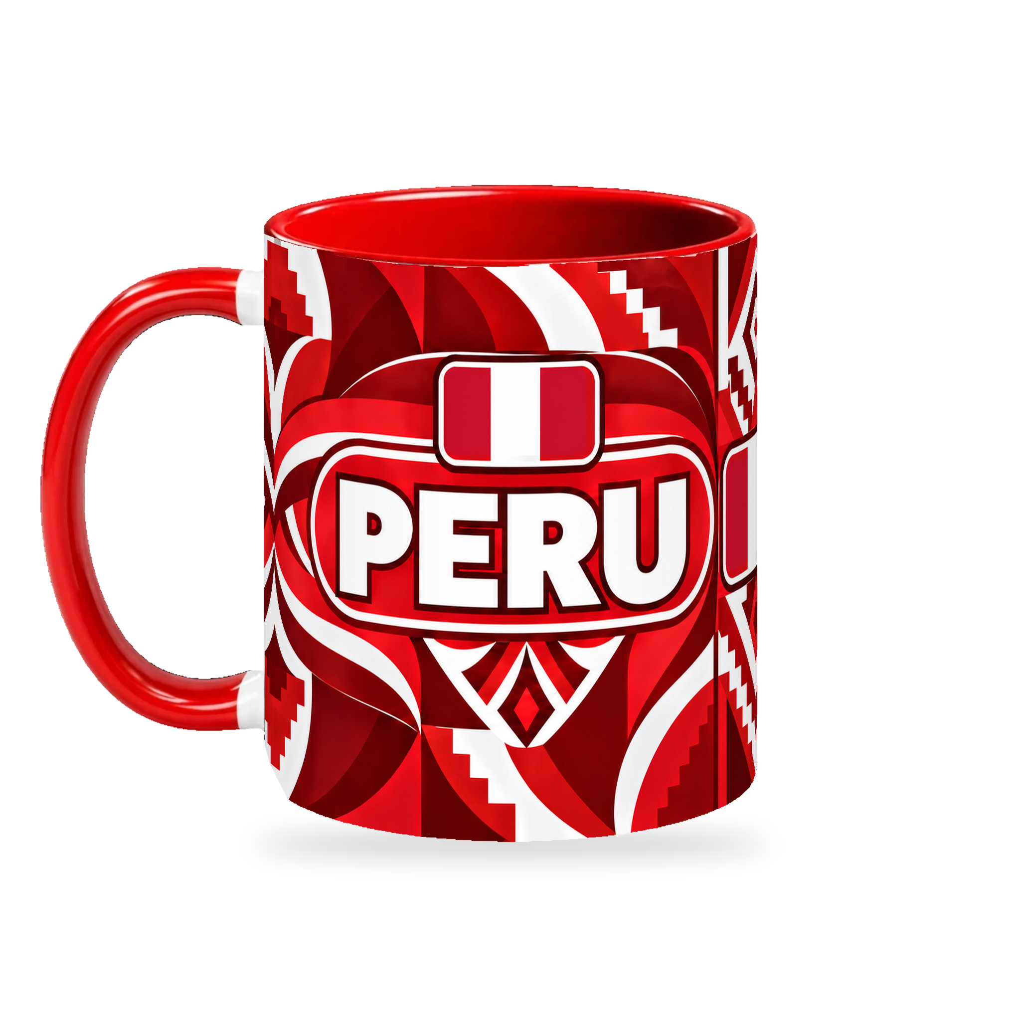 Peru Mug – 320ml — left-handle view on a white background with a soft shadow
