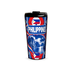 Philippines 480ml tumbler front view with country design