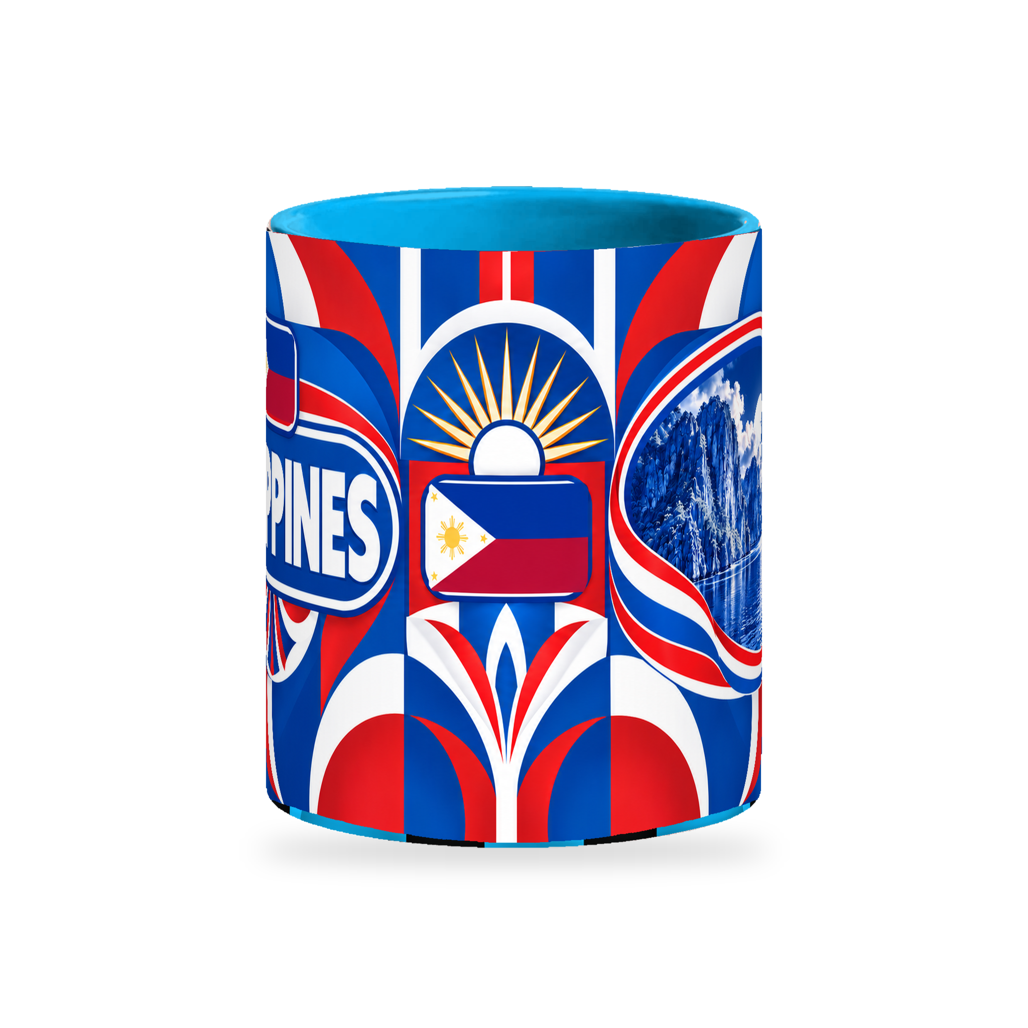 Philippines Mug – 320ml — centre view on white with a soft shadow