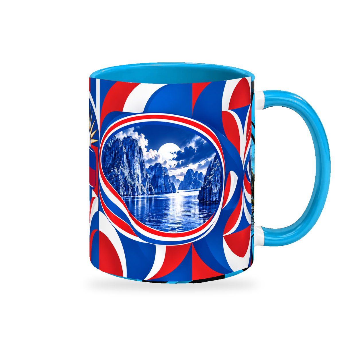 Philippines Mug – 320ml — right-handle view on white with a soft shadow