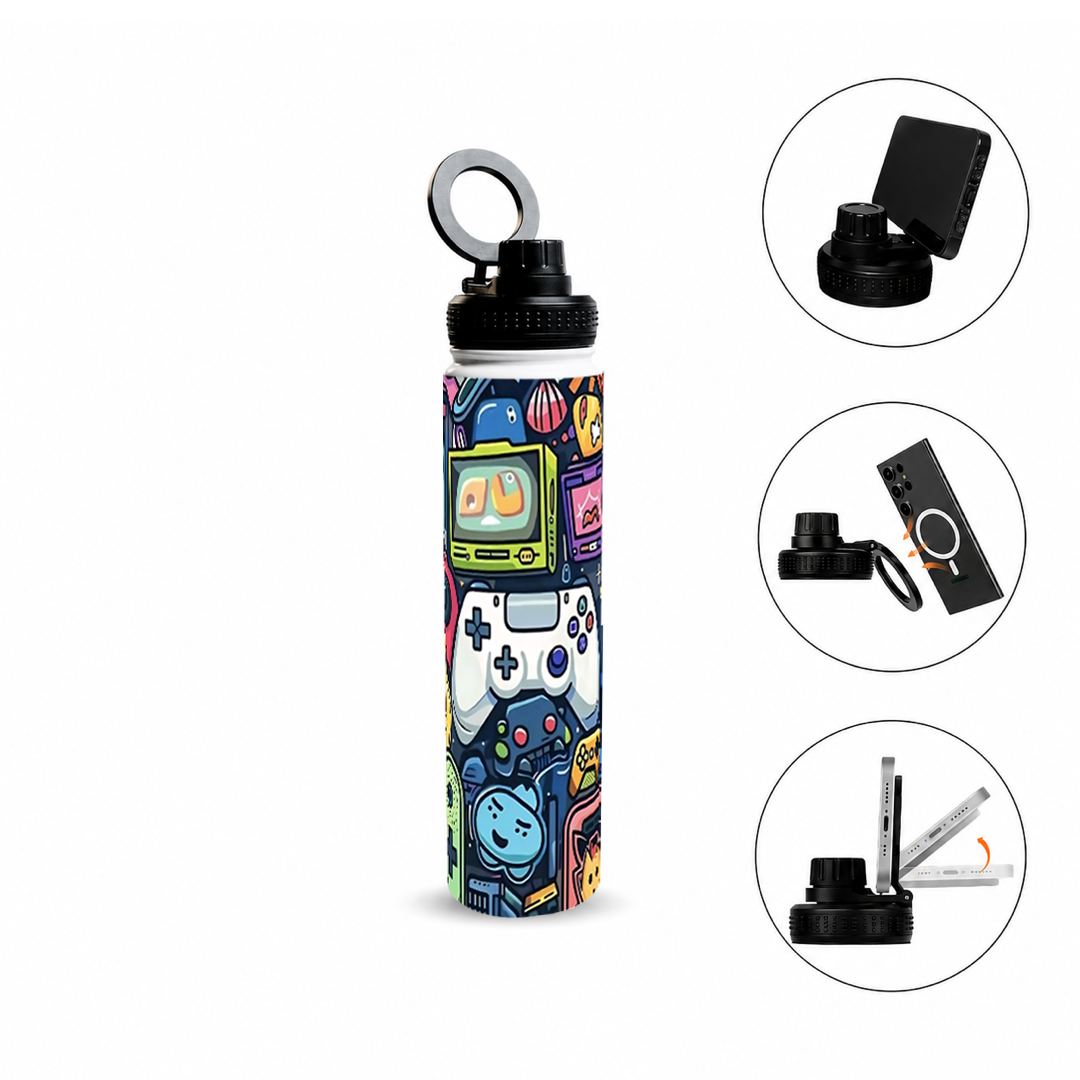 Game Mode On 750ml Bottle with MagSafe Lid