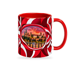 Poland Mug – 320ml — right-handle view on a white background with a soft shadow