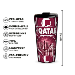 Qatar 480ml insulated tumbler features and size