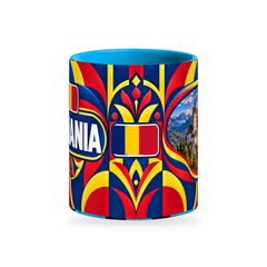 Romania Mug – 320ml — centre view on white with a soft shadow