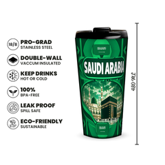 Saudi Arabia 480ml insulated tumbler features and size