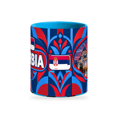 Serbia Mug – 320ml — centre view on white with a soft shadow