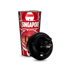 Singapore 480ml tumbler with removable leak-proof lid