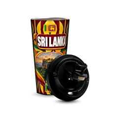 Sri Lanka 480ml tumbler with removable leak-proof lid