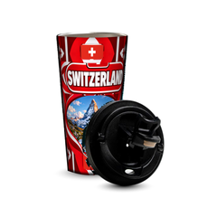 Switzerland 480ml tumbler with removable leak-proof lid