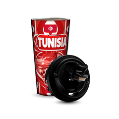 Tunisia 480ml tumbler with removable leak-proof lid