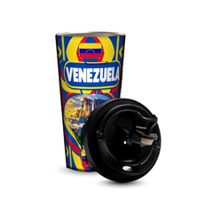 Venezuela 480ml tumbler with removable leak-proof lid