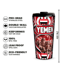Yemen 480ml insulated tumbler features and size